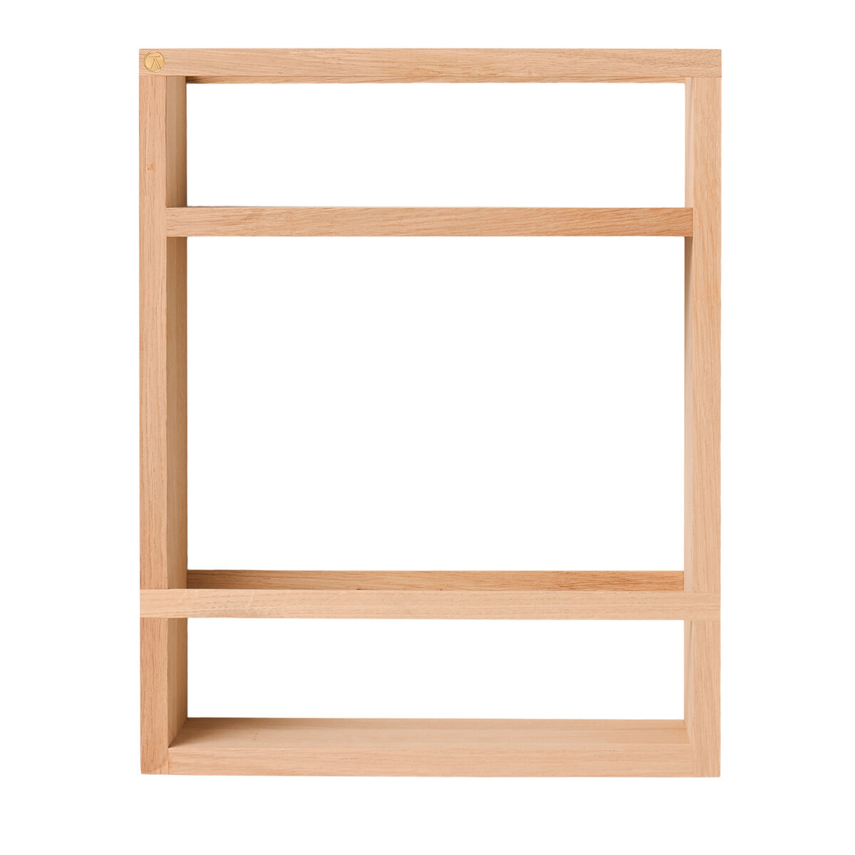 Cube hylla, massiv ek