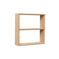 Facet hylla 50 × 50 cm, ek