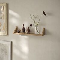 Split hylla 60 cm, massiv ek