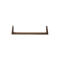 Split hylla 50 cm, rökt ek