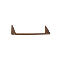 Split hylla 50 cm, rökt ek