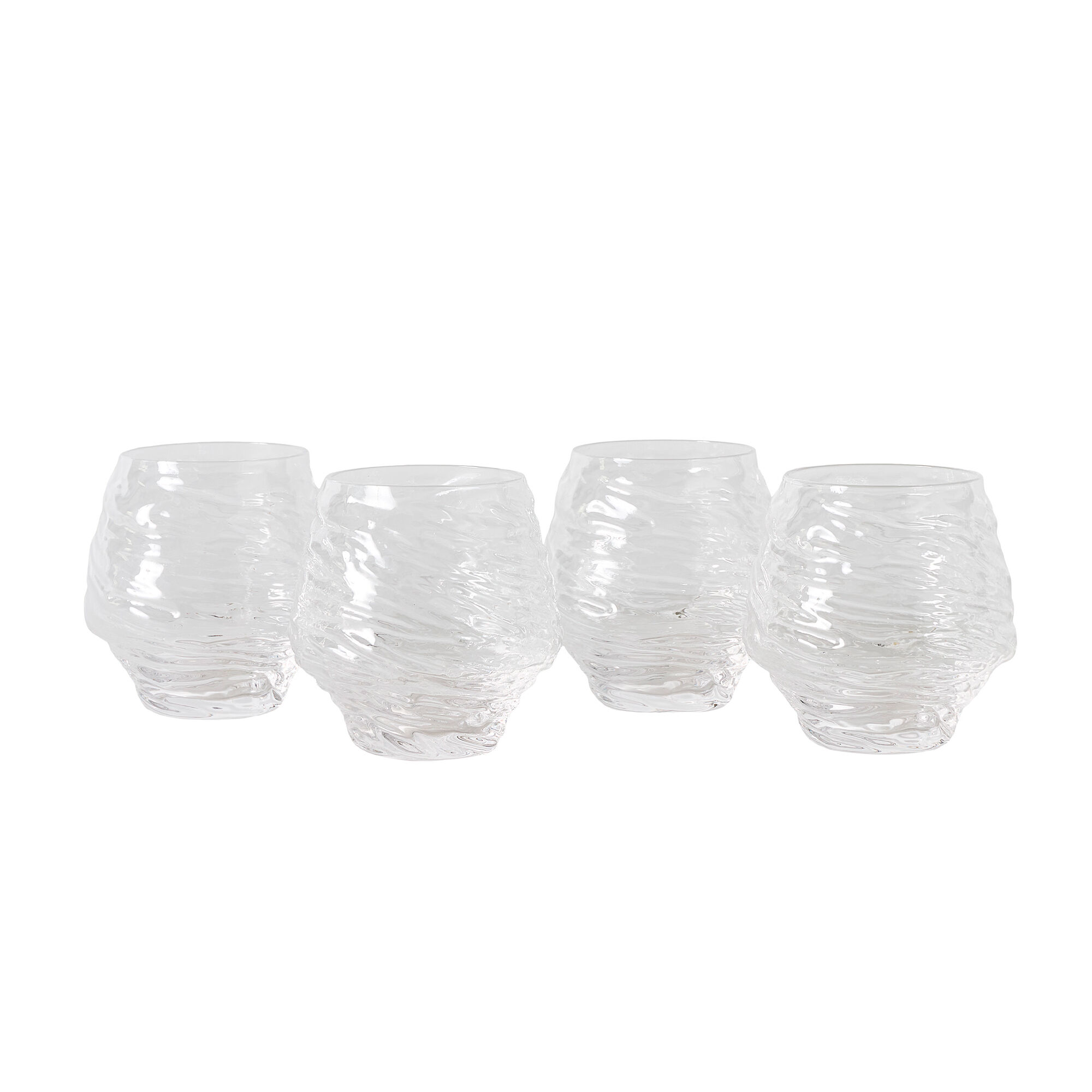 Muubs Mora drikkeglas S 4-pak, klar