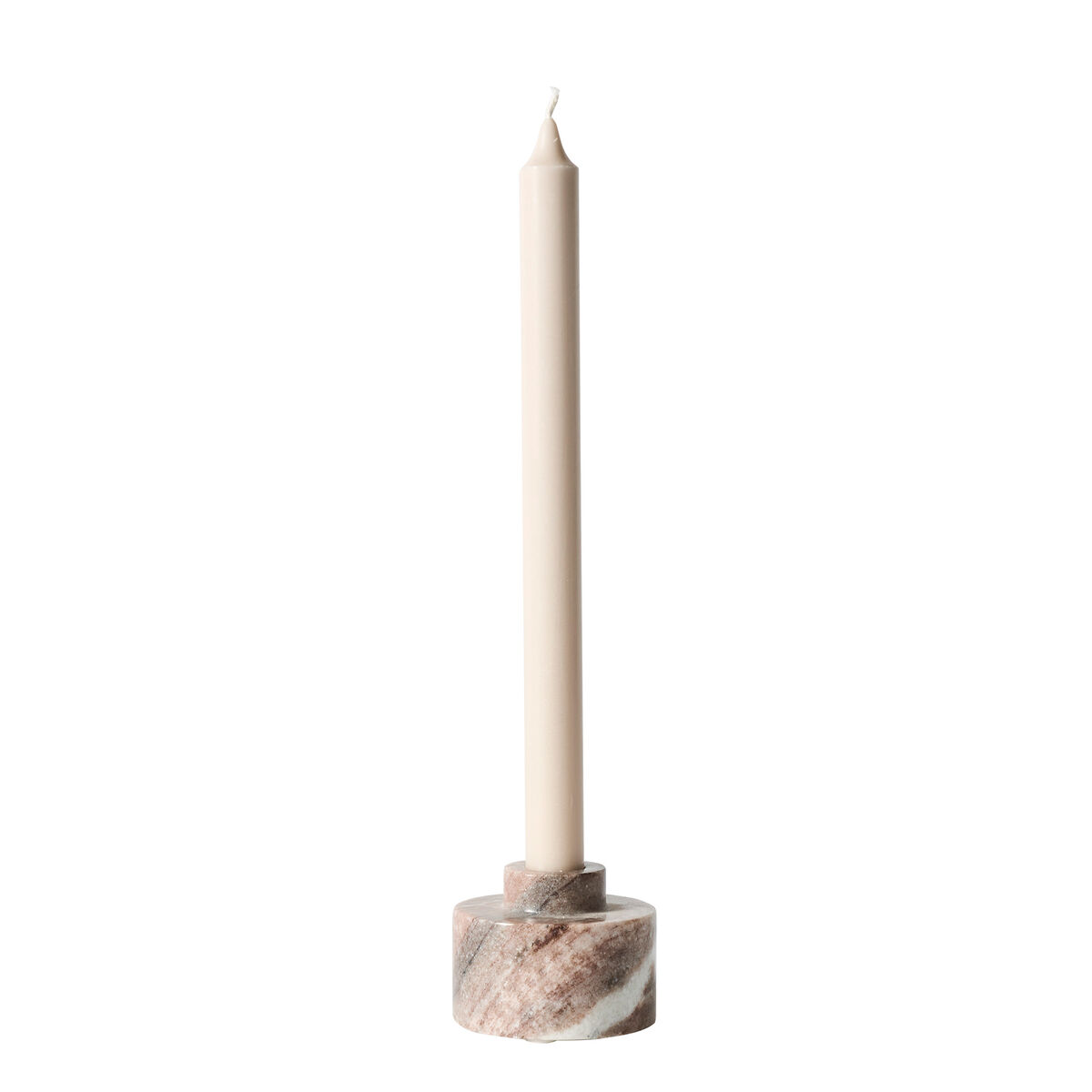 Vita ljusstake M, marmor/seagrain