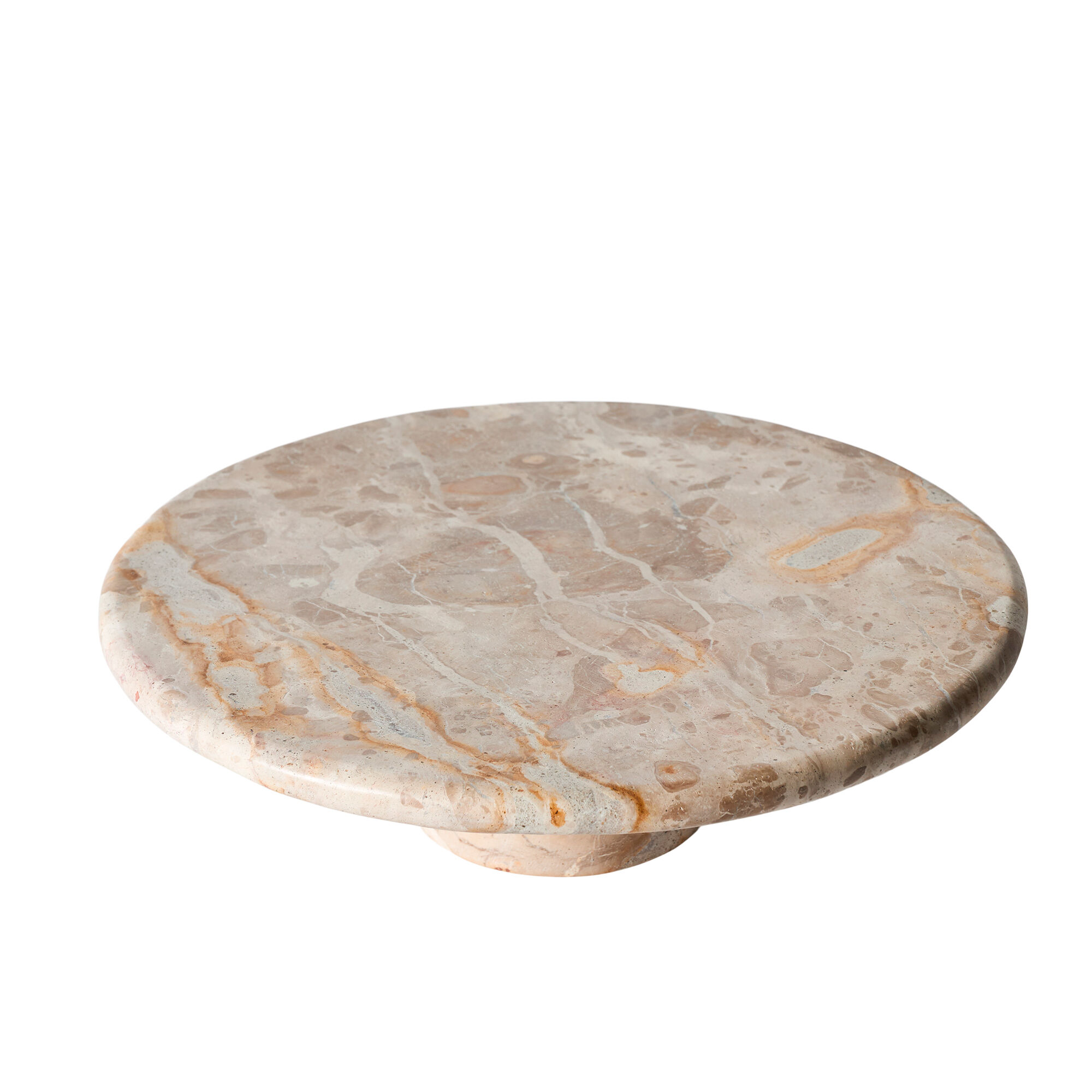 Muubs Vita kagefad på fod, marmor/seashell
