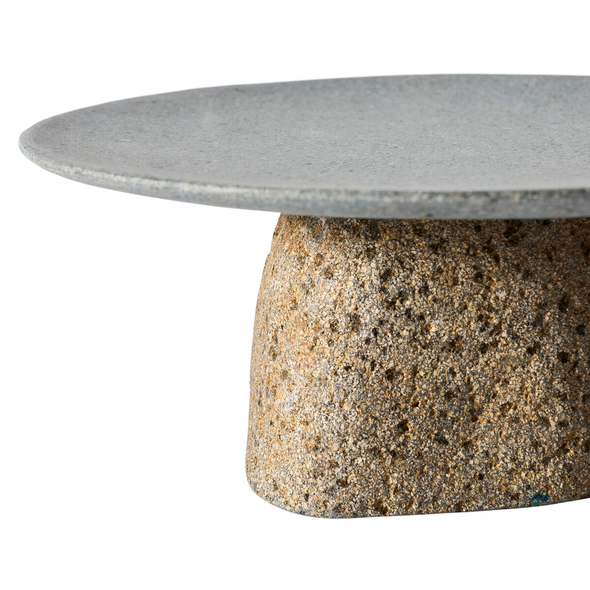 Valley piedestal/tårtfat 25 cm, grå