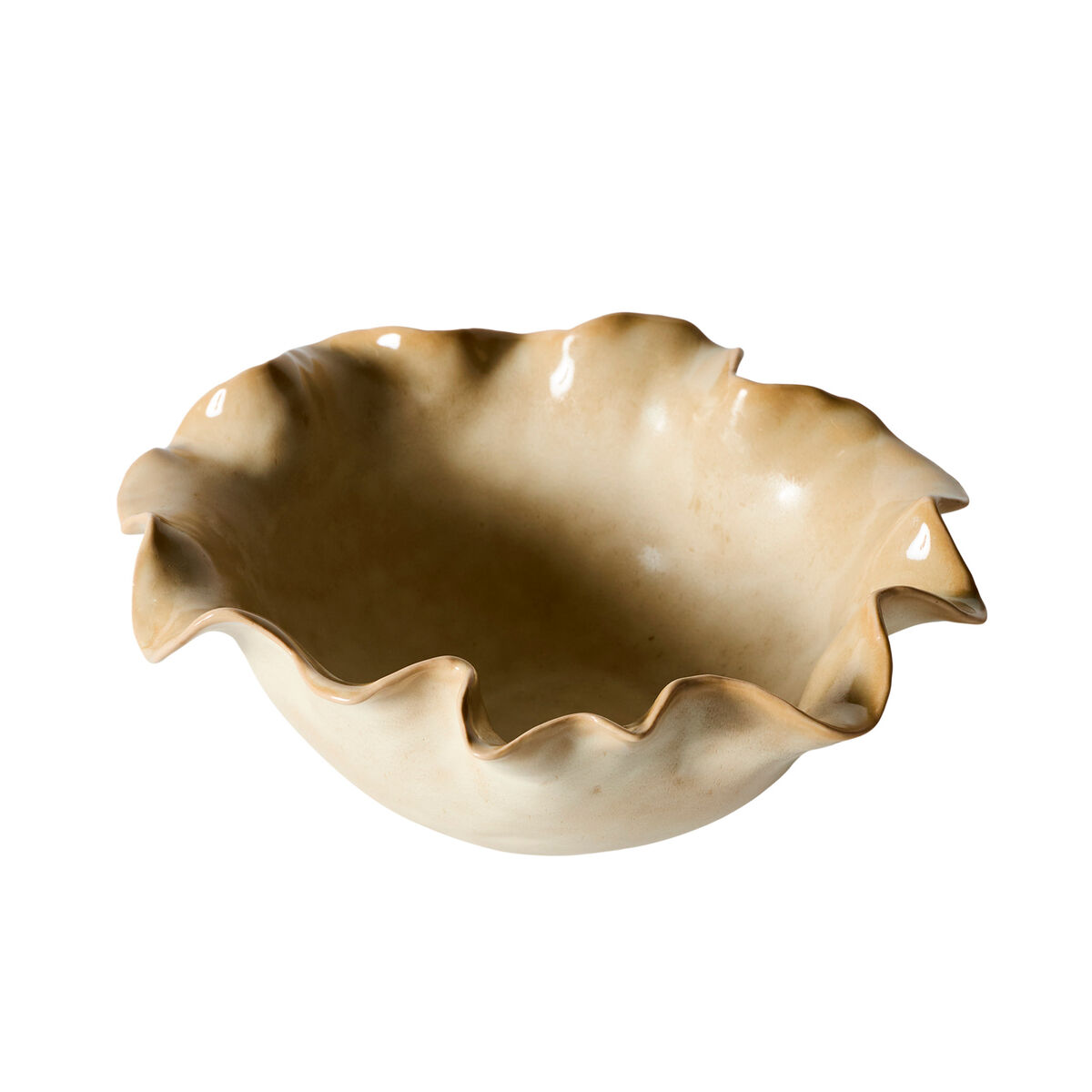 Saku serveringsskål M, creme