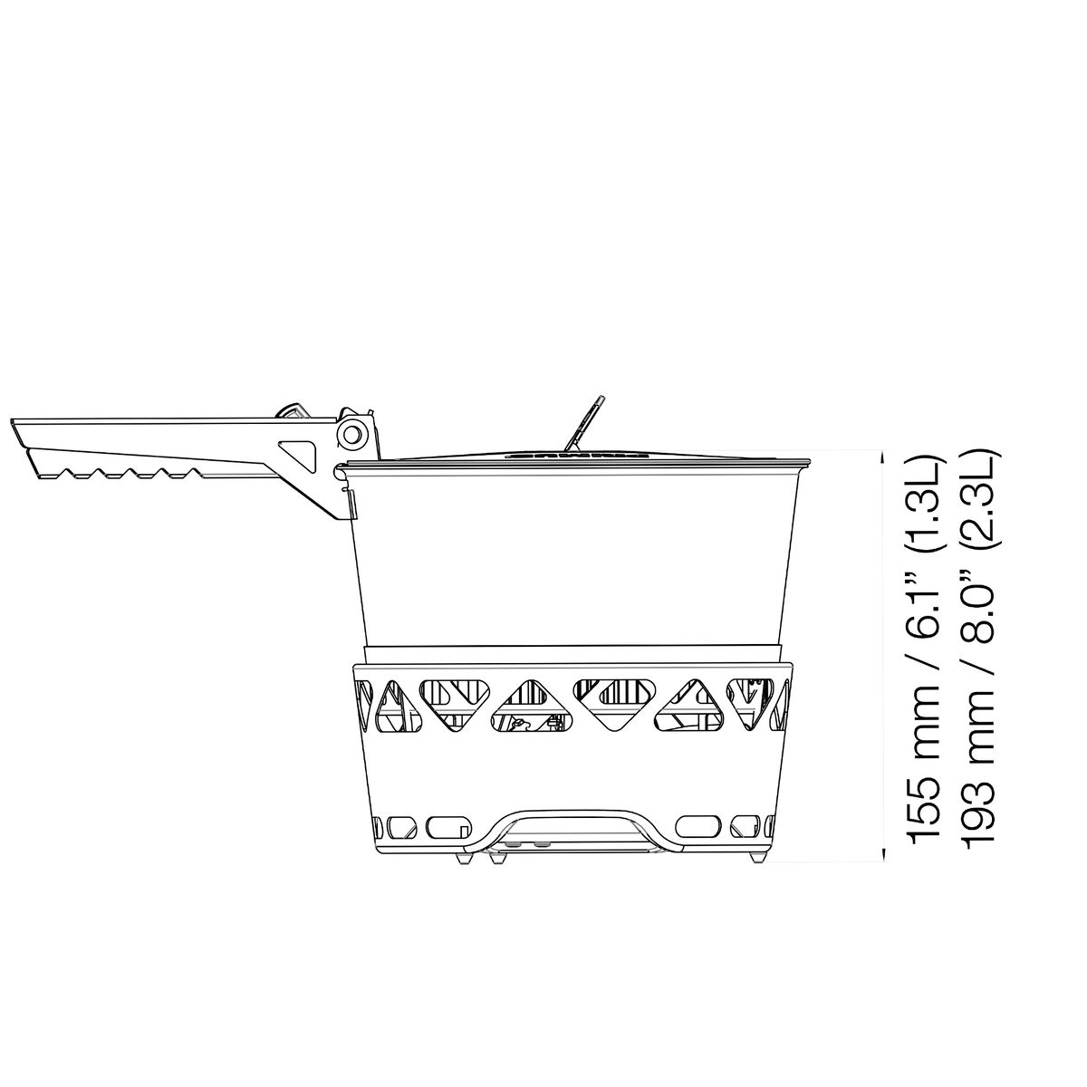 PrimeTech Gaskök Stove Set II 2.3L