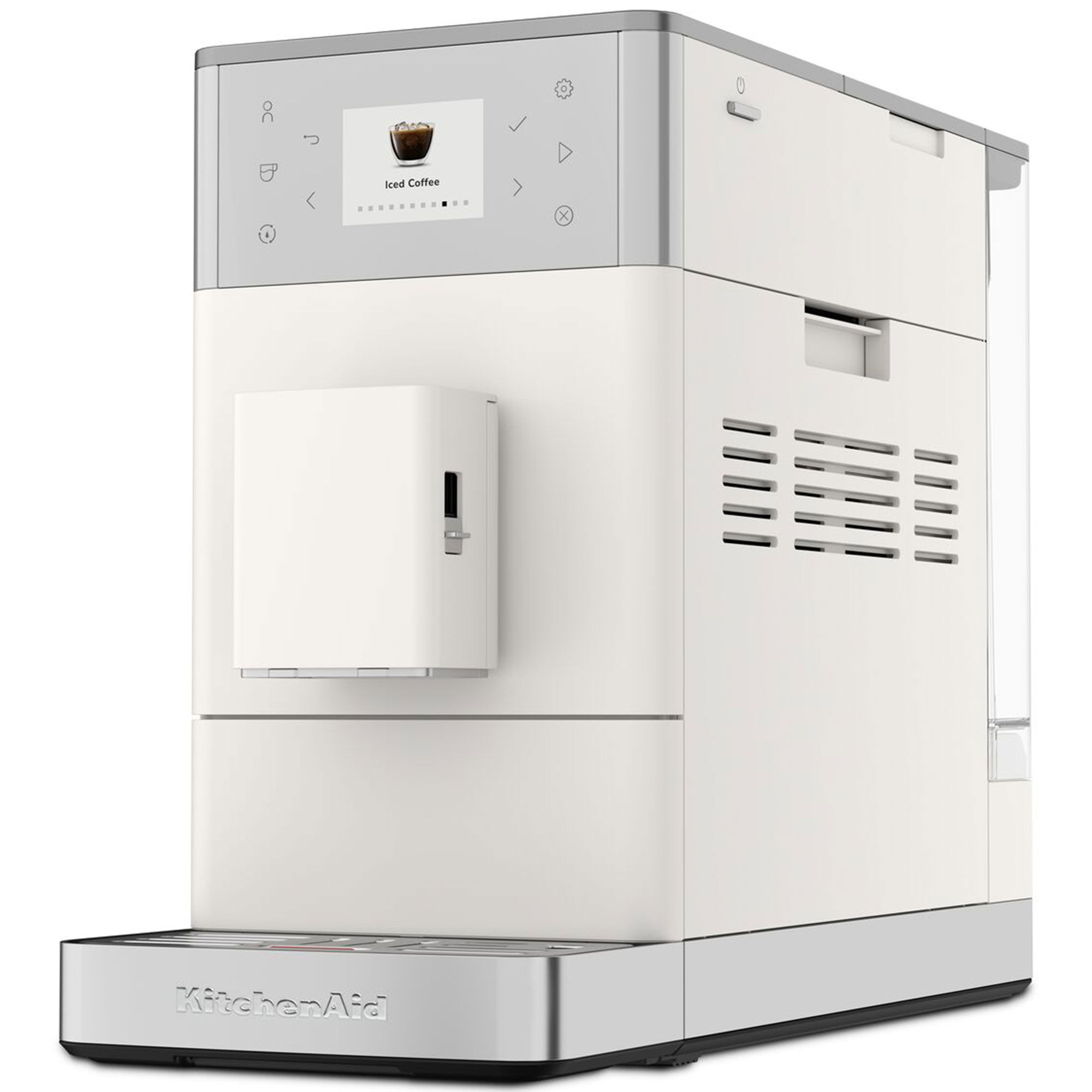 Kitchenaid Fuldautomatisk espressomaskine KF3 med iskaffe-funktion, porcelain white