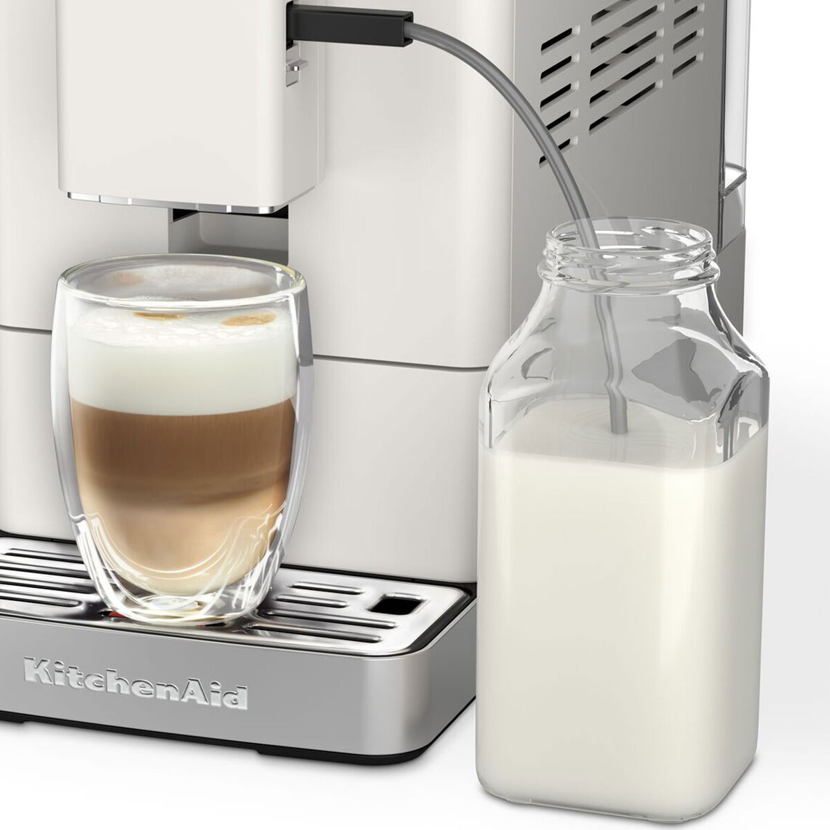 KF3 espressomaskin, porselenshvit