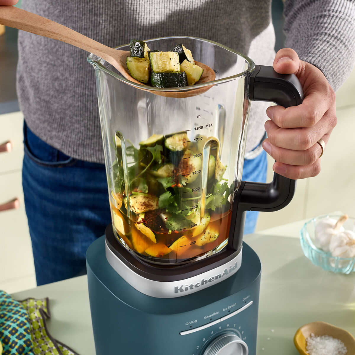 Power blender 1,85 liter, agave