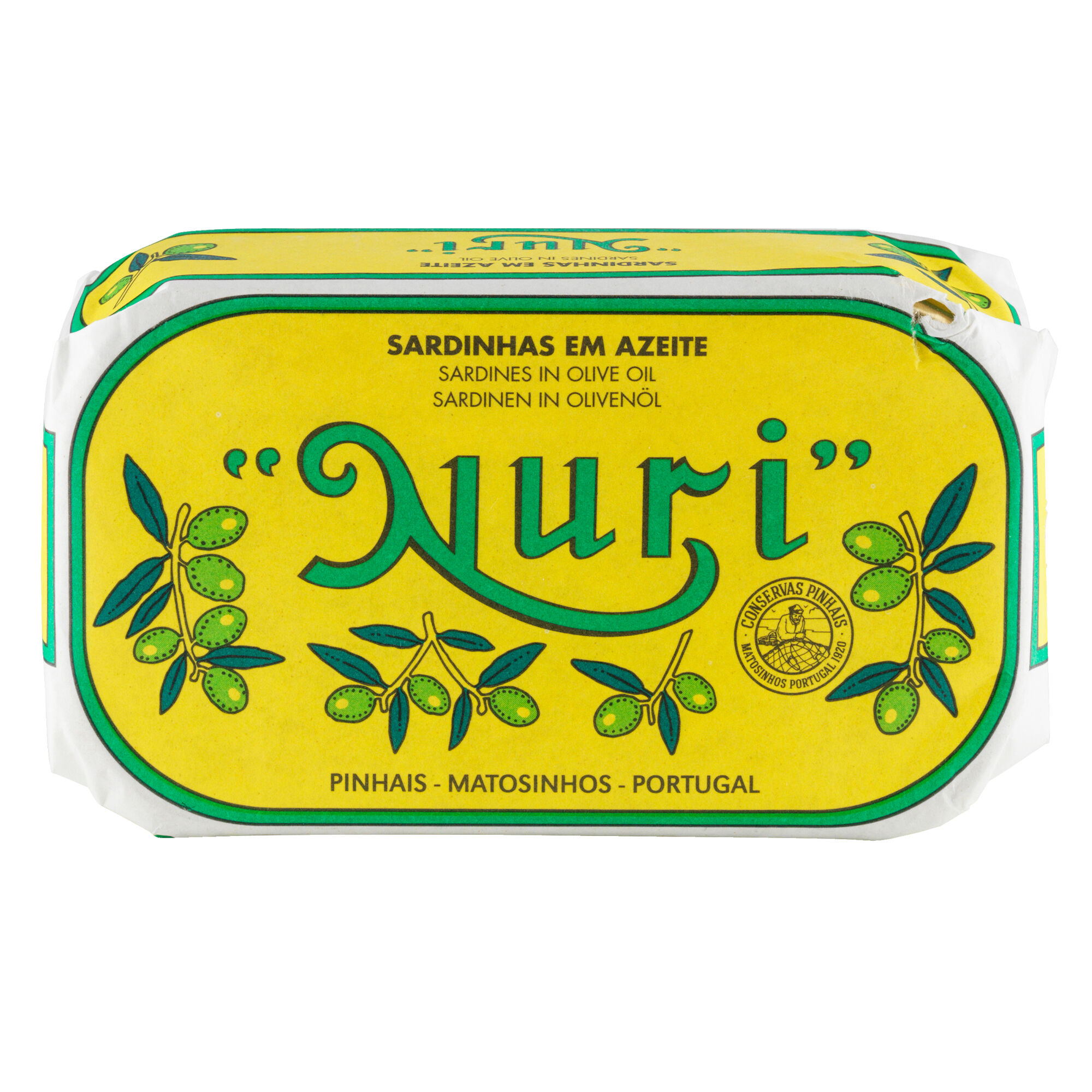 Nuri Sardiner i olivenolje 125 g