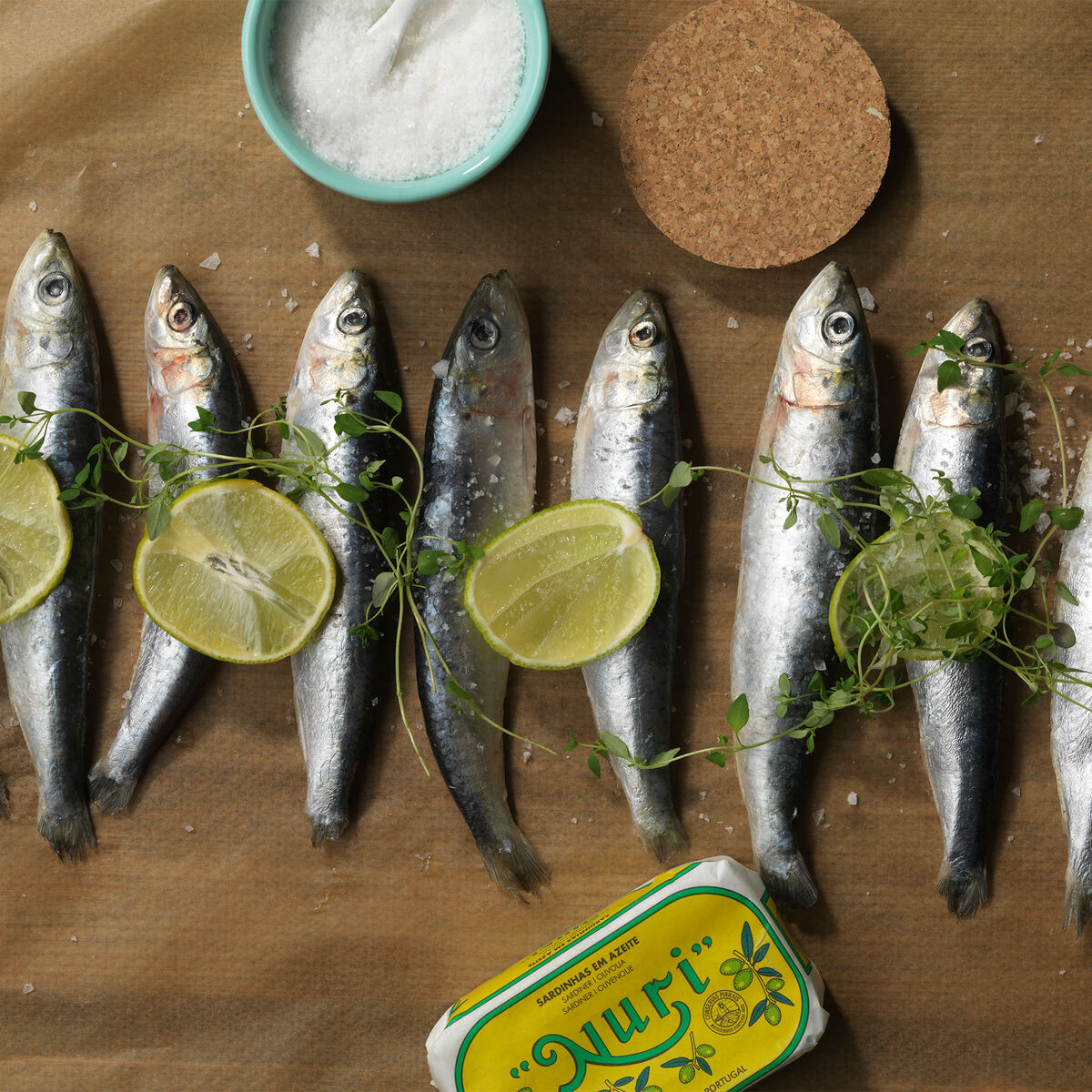 Sardiner i olivolja 125 g