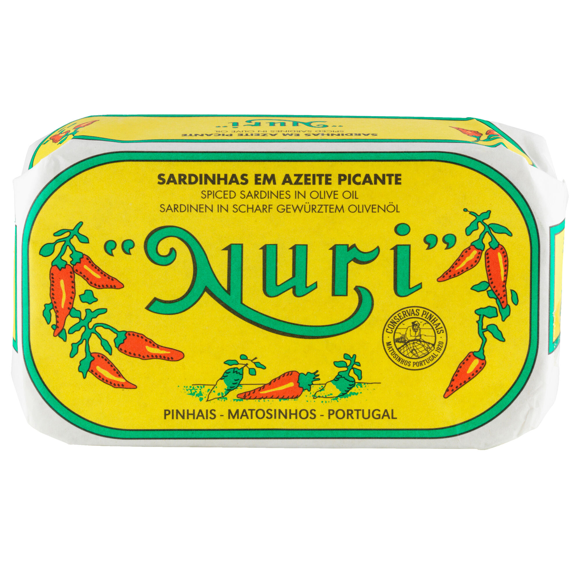 Nuri Krydrede sardiner i olivenolje 125 g