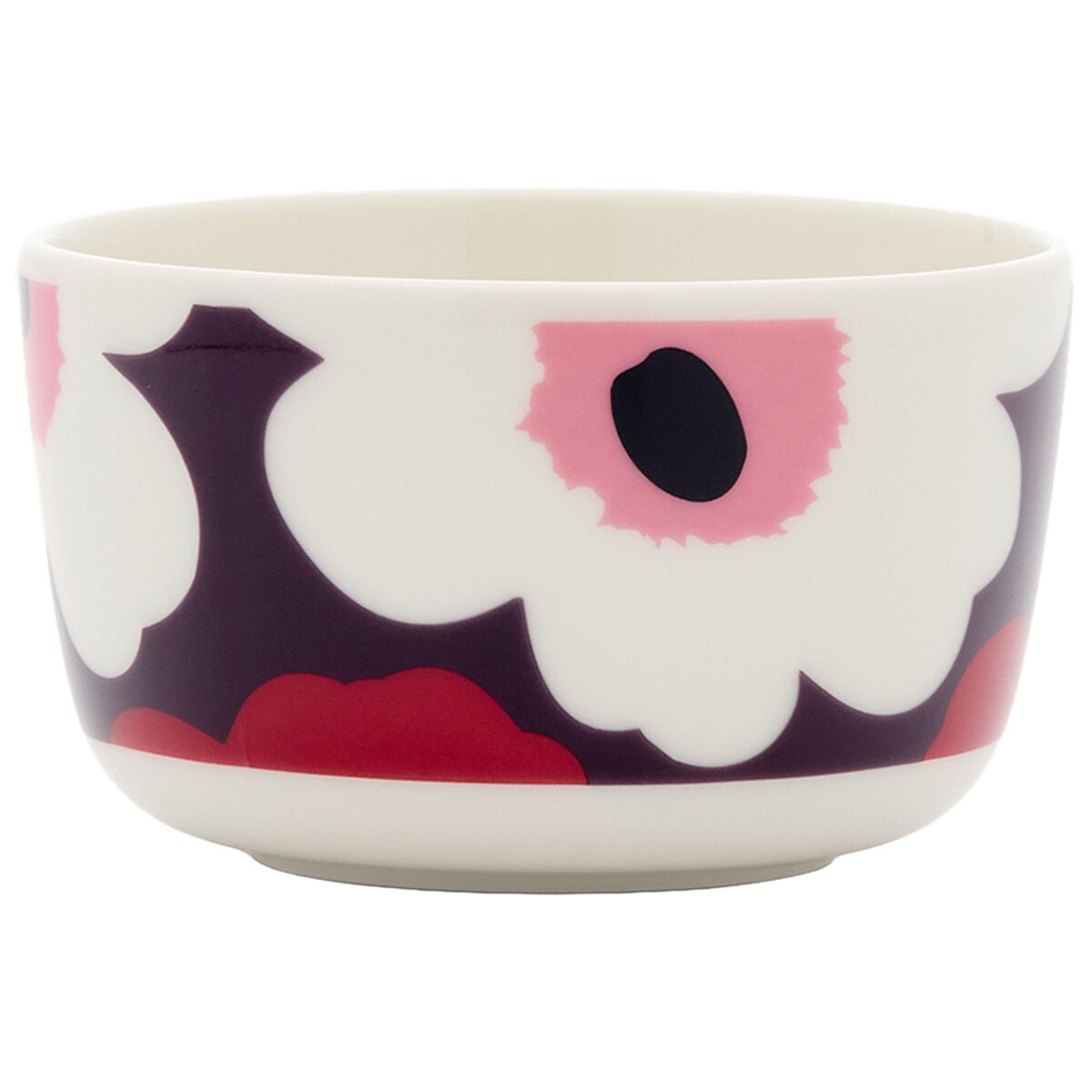Oivo Unikko skål 2,5 dl, cranberry/pink