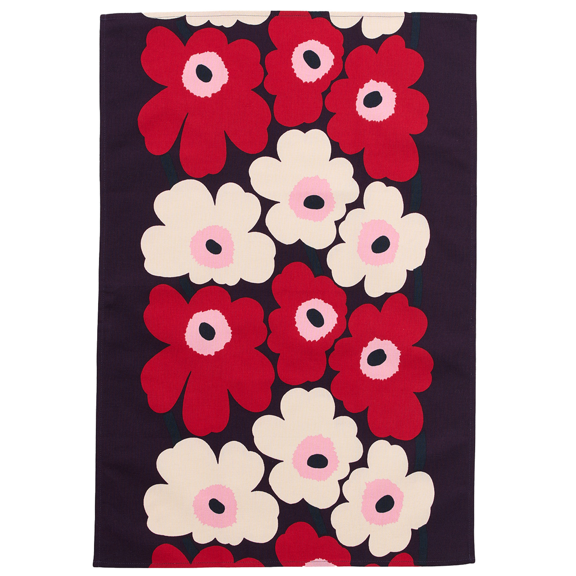 Marimekko Unikko køkkenhåndklæde 47 × 70 cm, rose