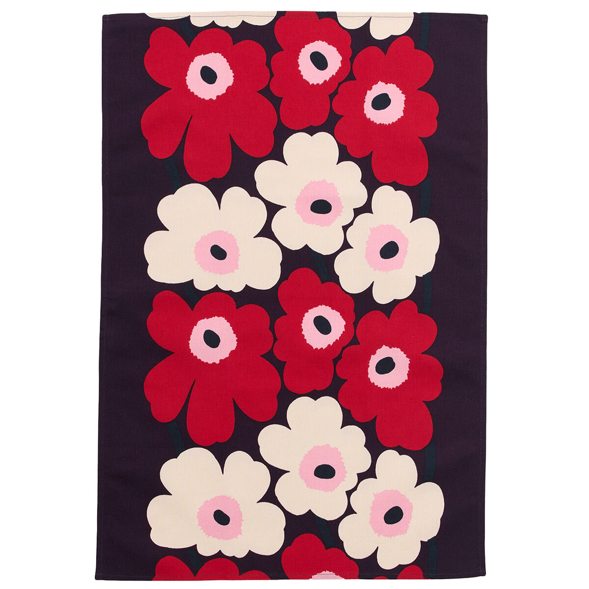 Unikko kökshandduk 47 × 70 cm, rose