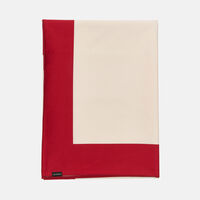 Unikko dug 140 × 140 cm, cranberry/rose