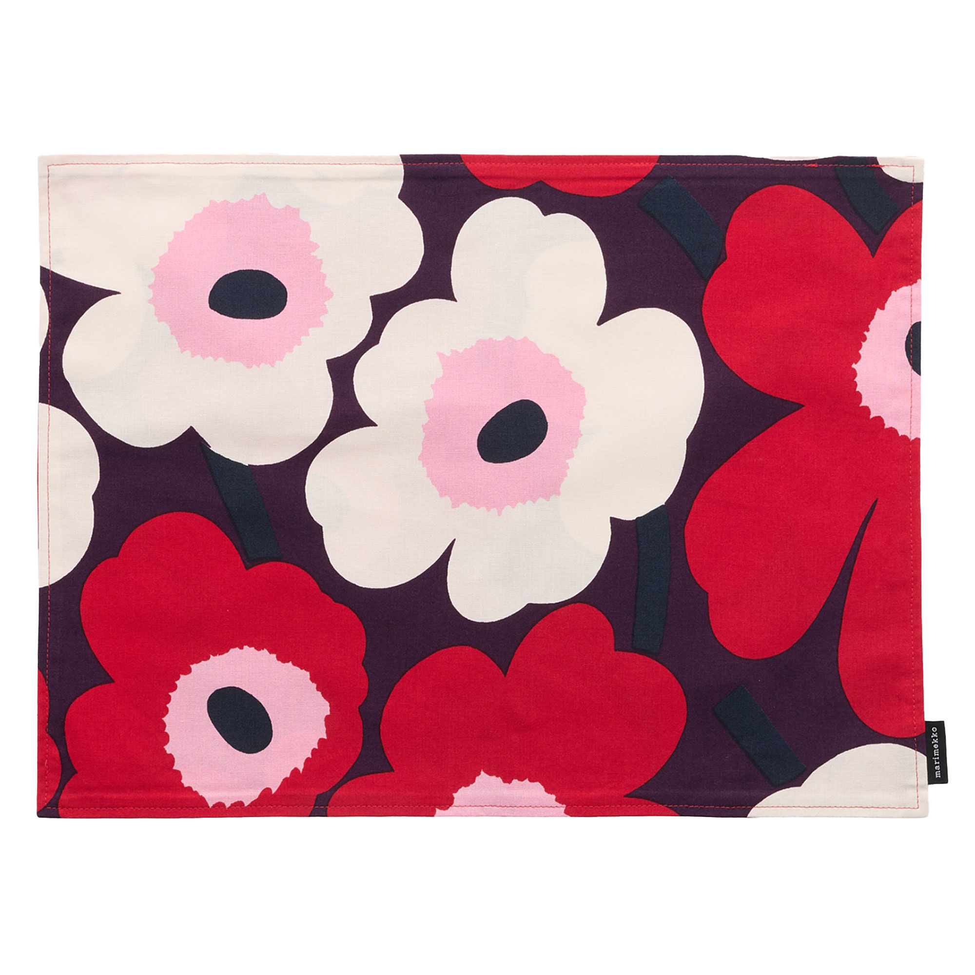 Marimekko Pieni Unikko dækkeserviet 42 × 31 cm, rose