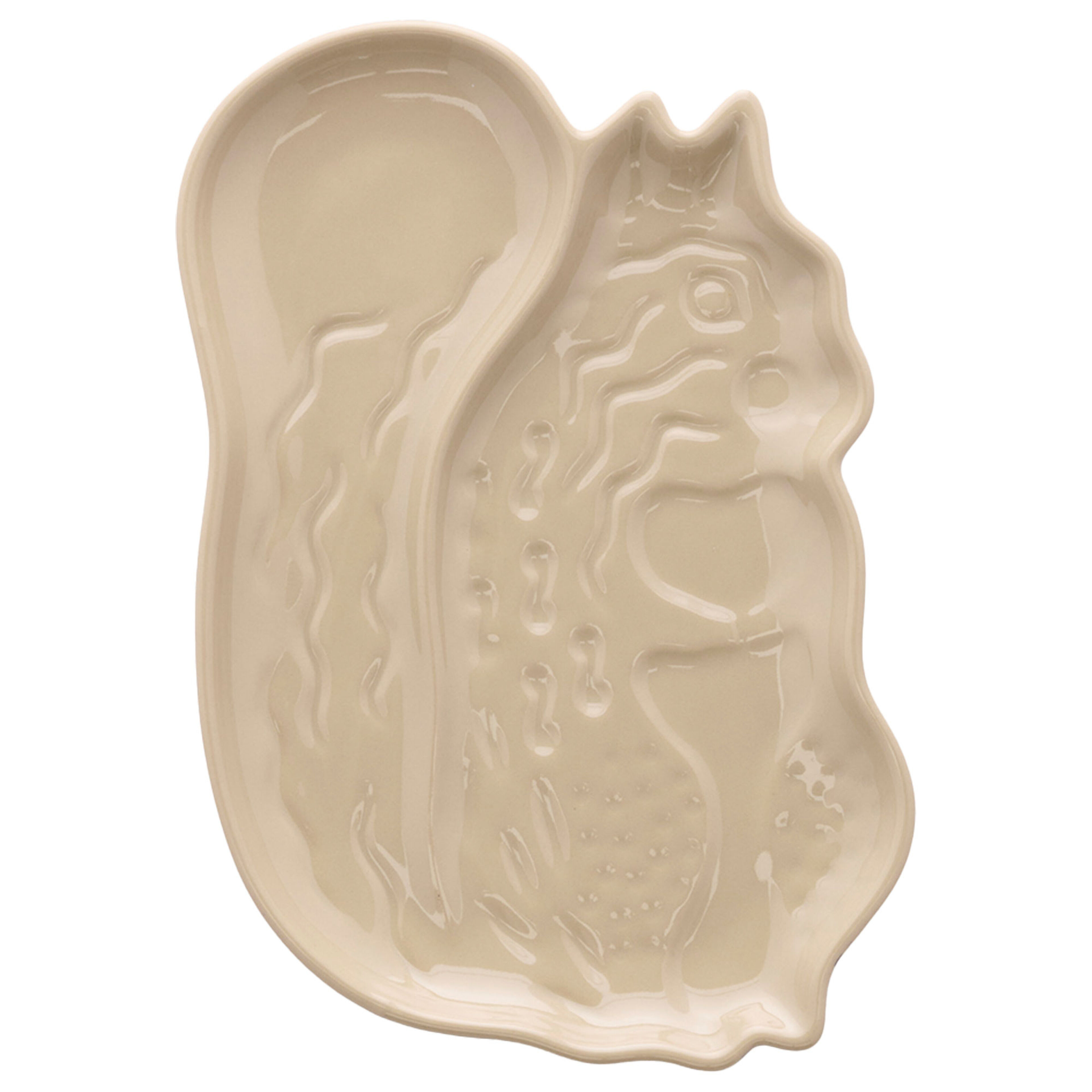 Kurre fat 22 cm, beige