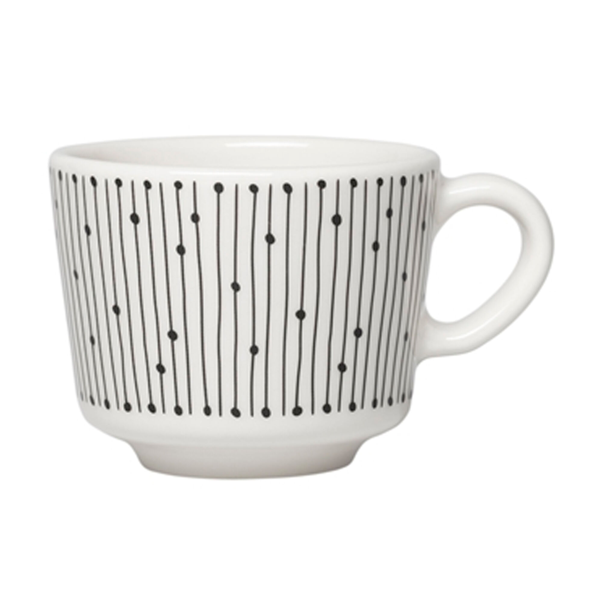 Arabia Mainio espressokopp 9 cl, sarastus/vit