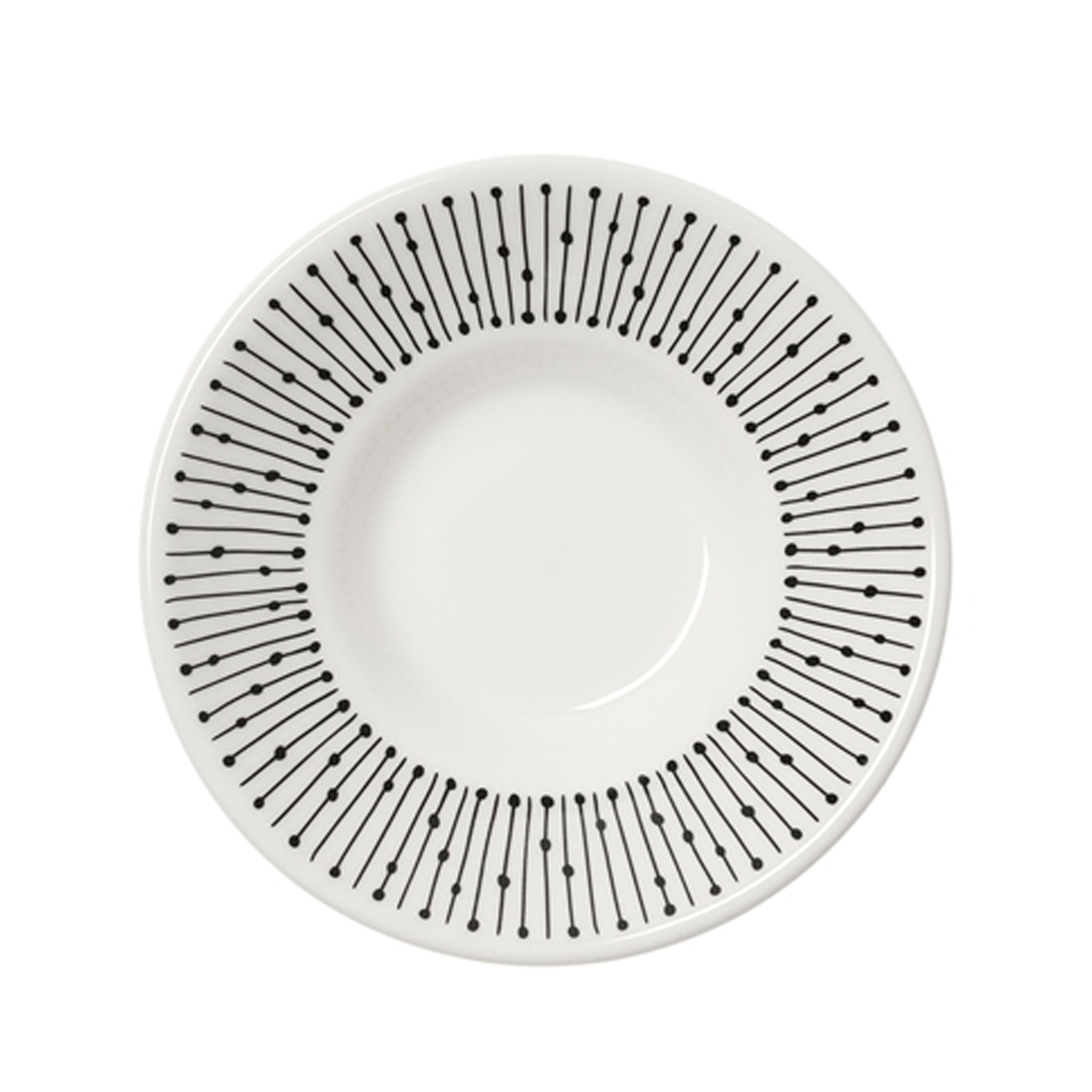 Mainio espressofat 10 cm, sarastus/vit