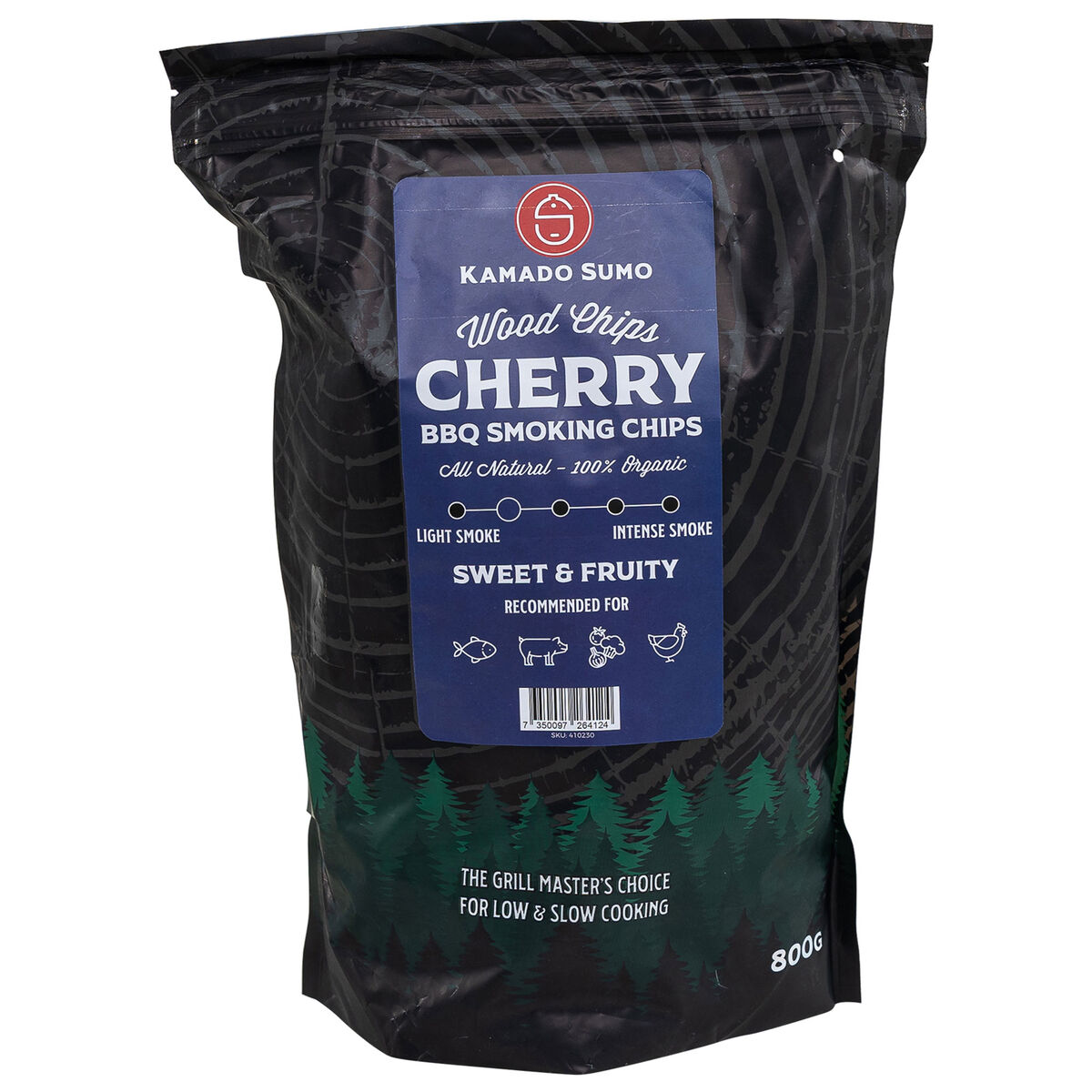 Cherry rökflis 800 g
