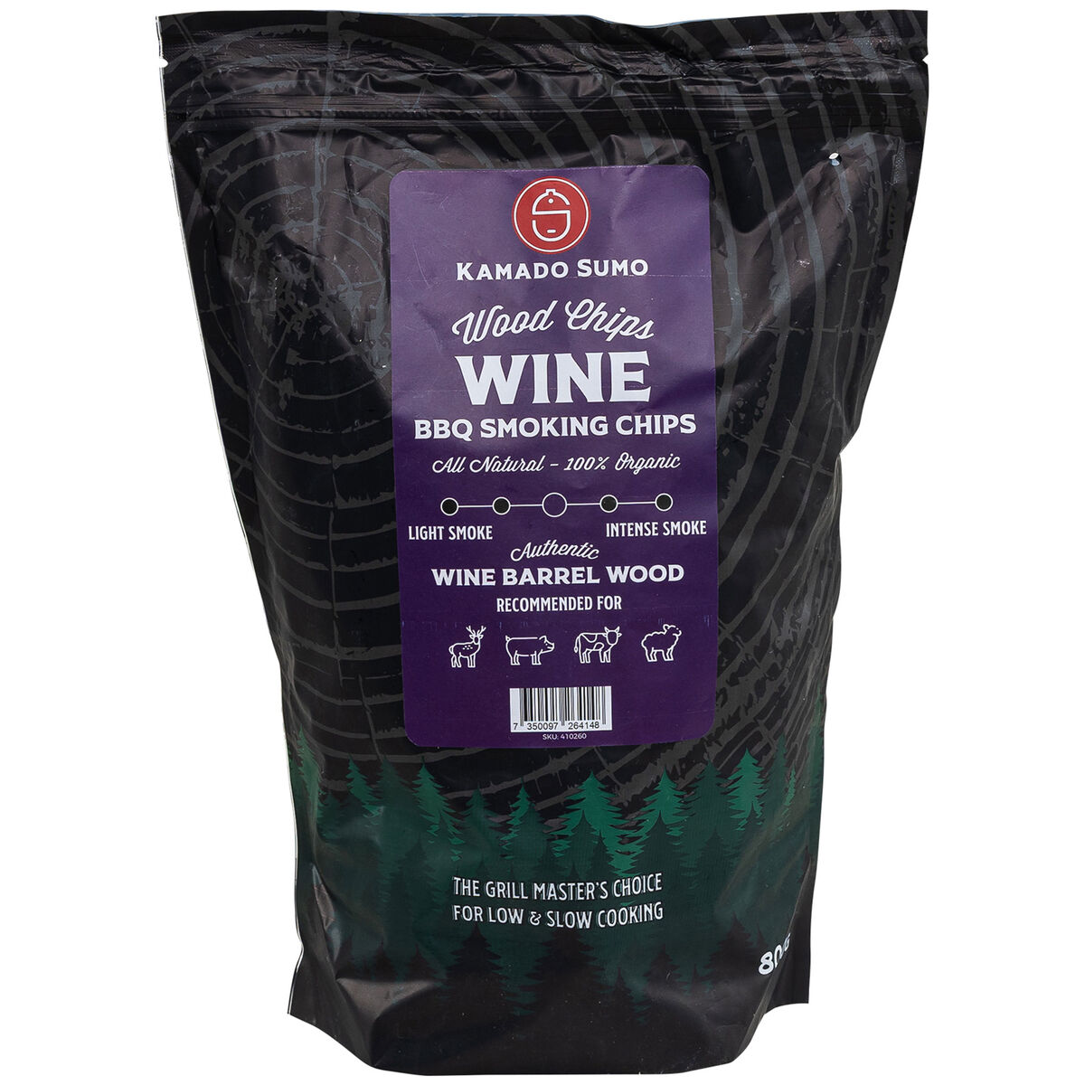 Wine rökflis 800 g