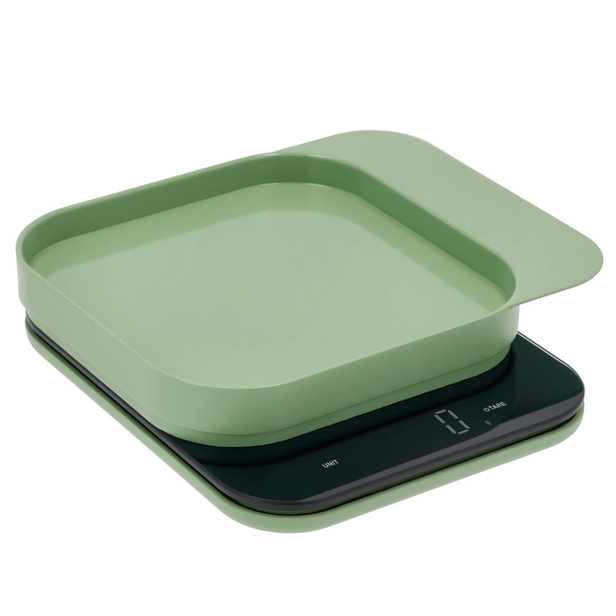 Rosti Mensura digital køkkenvægt, misty green