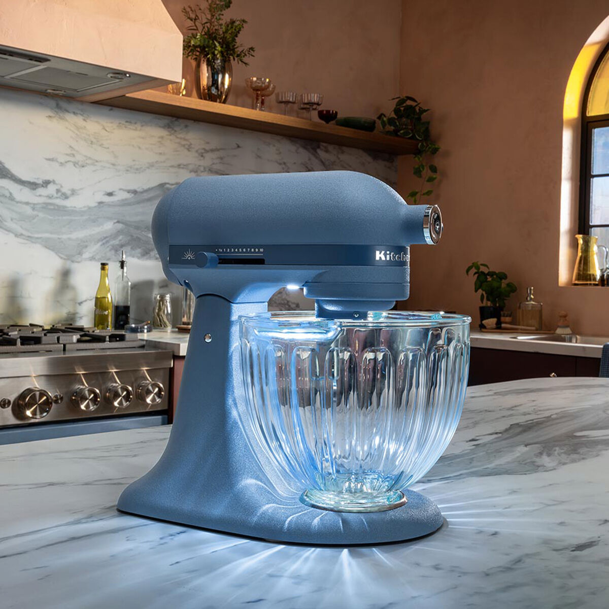 5KSM50GSVEBP Artisan Plus Luminaire köksassistent, blue peppercorn
