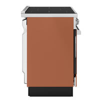 Portofino CPF90I1PAC2 induktionsspis med ugn 90 centimeter, amber clay