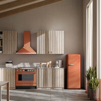 Portofino CPF90I1PAC2 induktionsspis med ugn 90 centimeter, amber clay