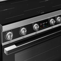 Portofino CPF90I1PBL2 induktionsspis med ugn 90 cm, svart