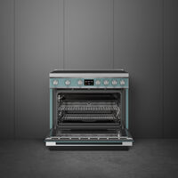 Portofino CPF90I1PEG2 induktionsspis med ugn 90 cm, emerald green