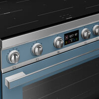 Portofino CPF9011PSB2 induktionsspis med ugn 90 cm, storm blue