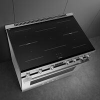 Portofino CPF90I1PX2 induktionsspis med ugn 90 cm, rostfritt stål
