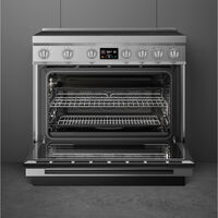 Portofino CPF90I1PX2 induktionsspis med ugn 90 cm, rostfritt stål
