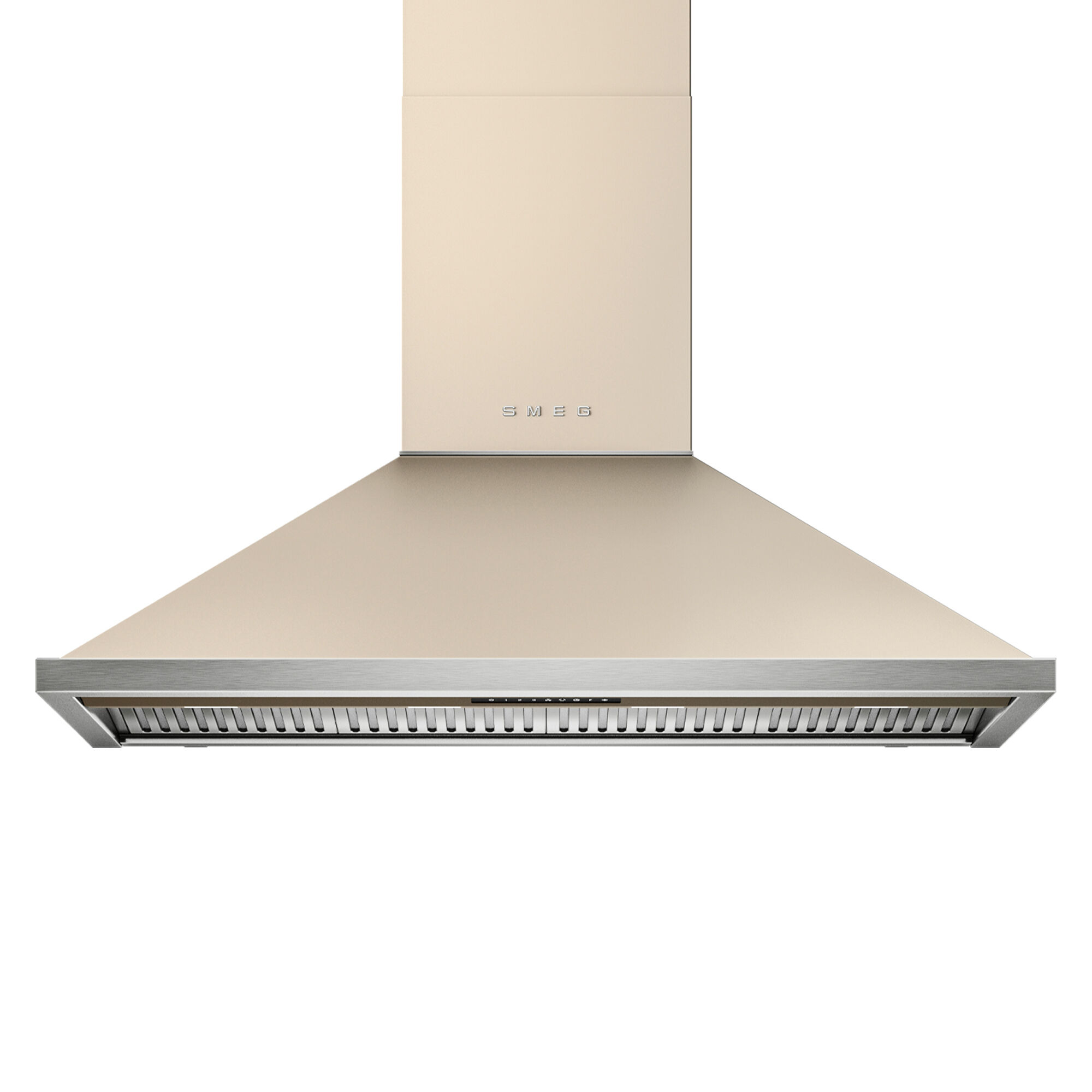Smeg Portofino væghængt emhætte 120 cm, moonlight