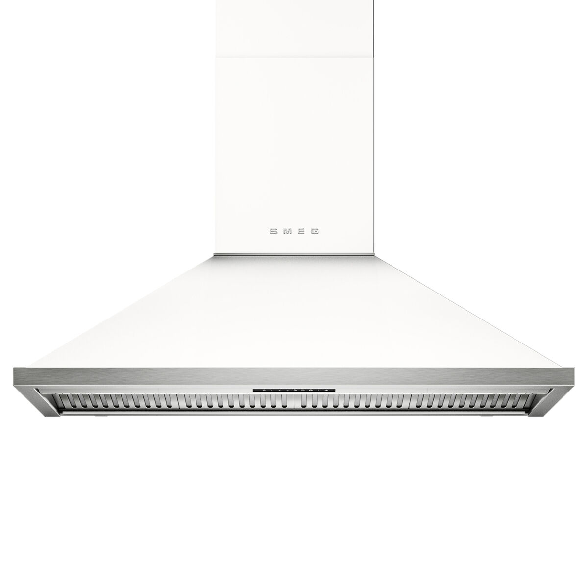 Portofino KCU124WH seinälle asennettava liesituuletin 120 cm, valkoinen