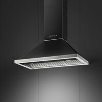 Portofino KCU94AN vägghängd köksfläkt 90 cm, antracit