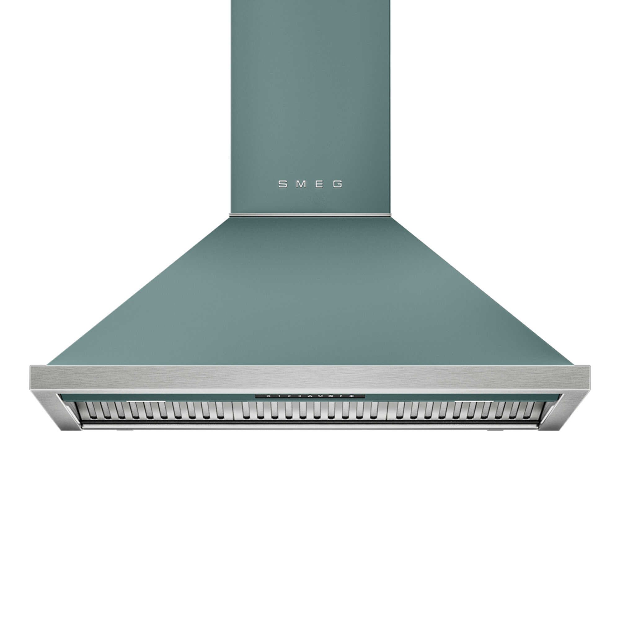 Smeg Portofino KCU94EGM vægmonteret emhætte 90 cm, emerald green