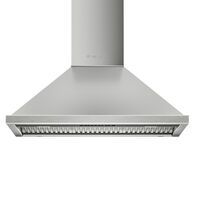 Portofino KCU94X vägghängd köksfläkt 90 cm, rostfritt stål