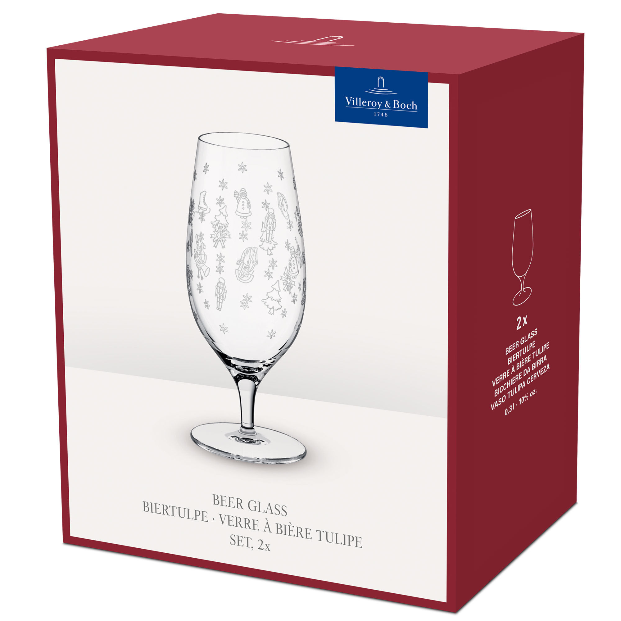 Villeroy & boch Toy’s Delight ølglas 30 cl, 2 stk.