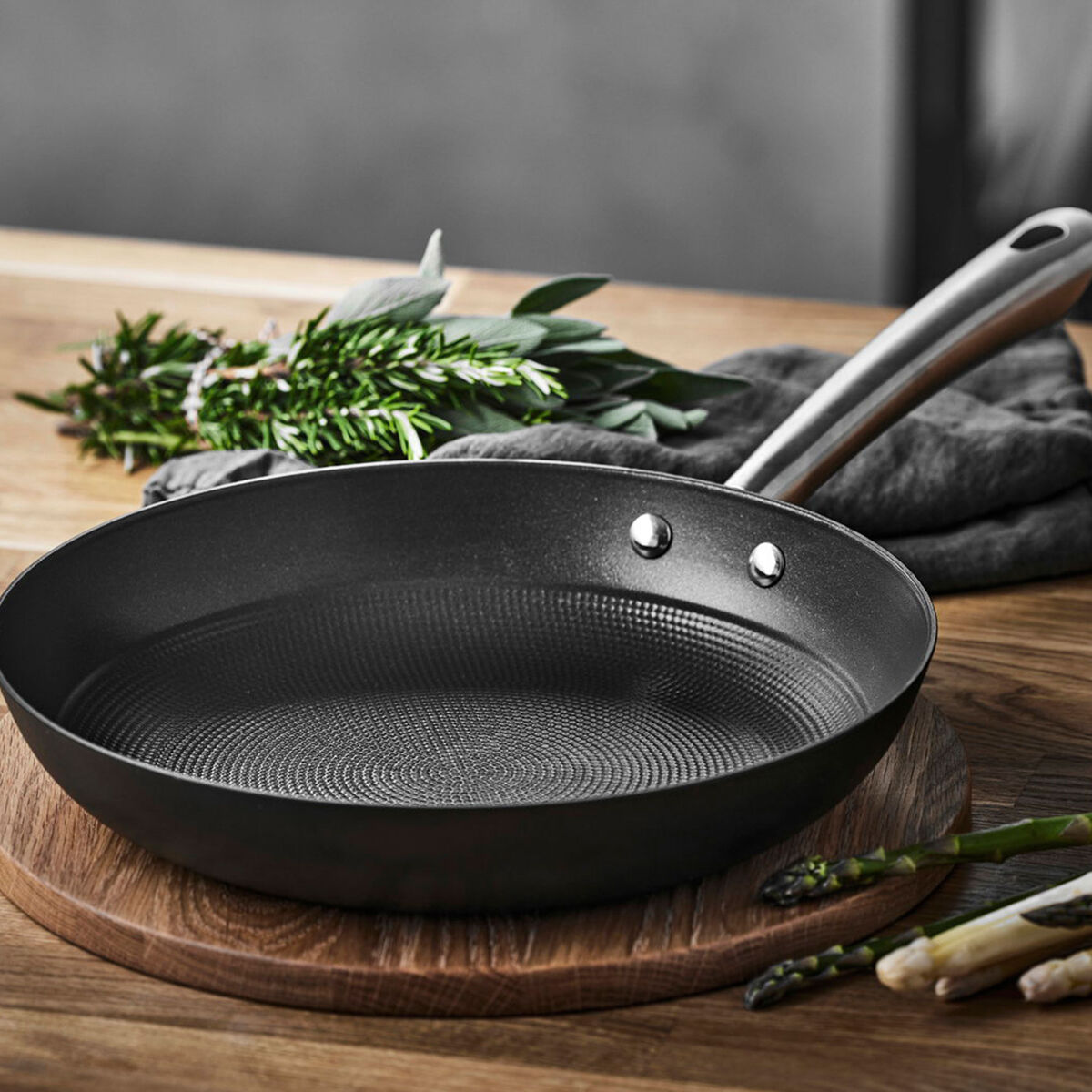 Gourmet Garonne stegepande 28 cm, sort
