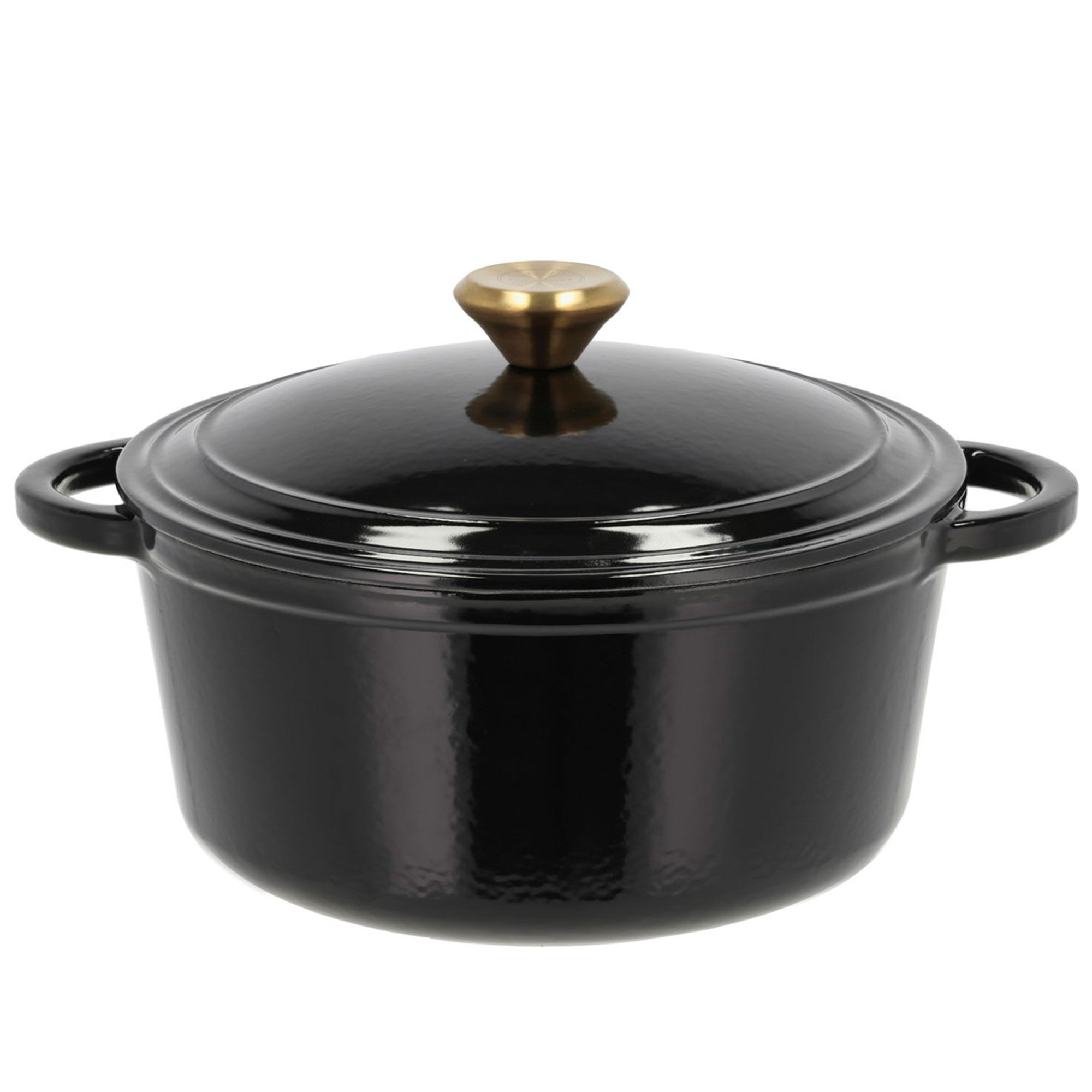 Pillivuyt Gourmet Garonne støbejernsgryde 3,8 liter, sort