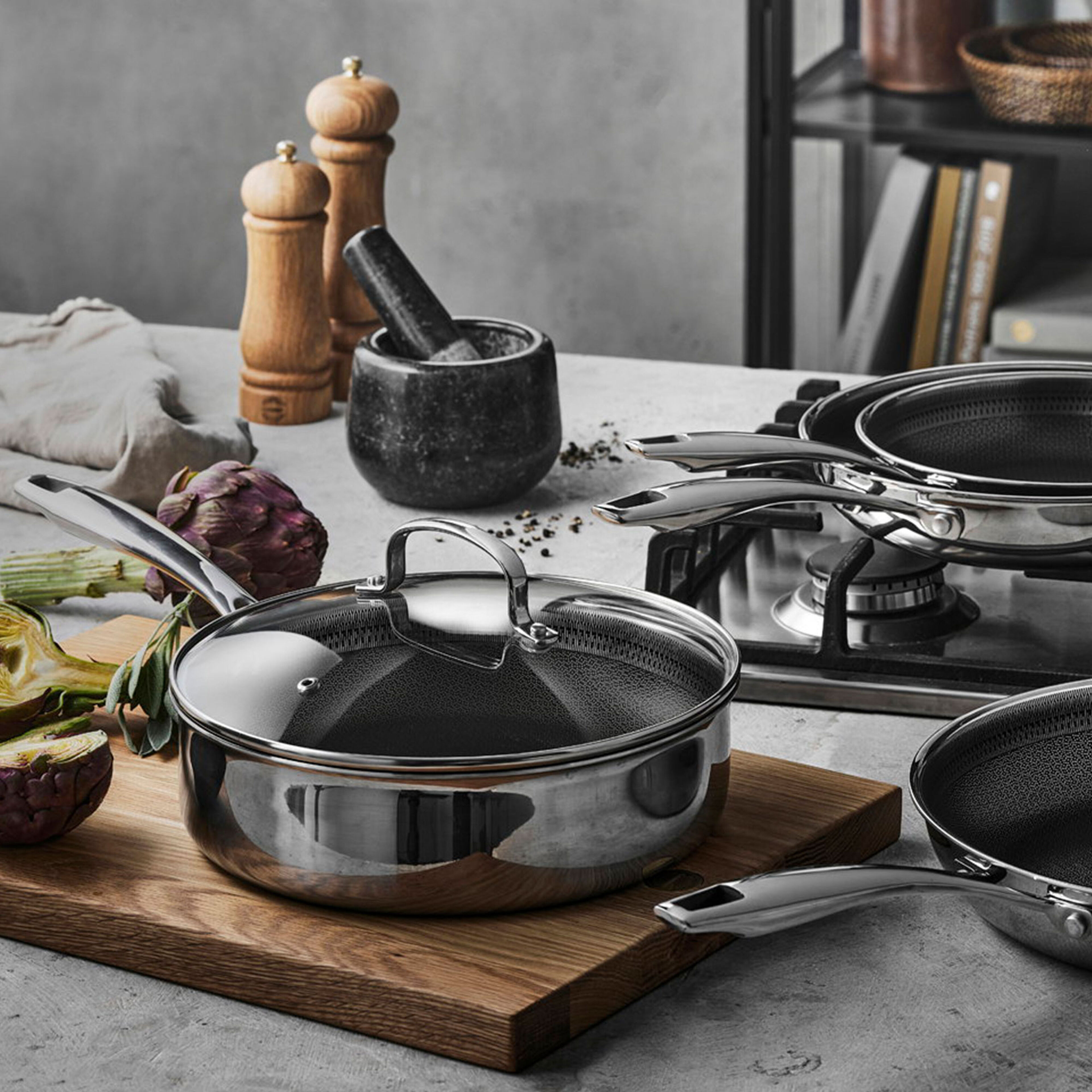 Paillon Hybrid traktørpanne 24 cm, rustfritt stål
