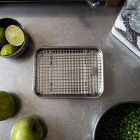 Gastrobleck med galler, 18 x 14 cm