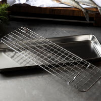 Gastrobleck med galler, 38 x 14 cm