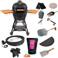 Classic Large Gen 2 + deluxe grillpaket, svart