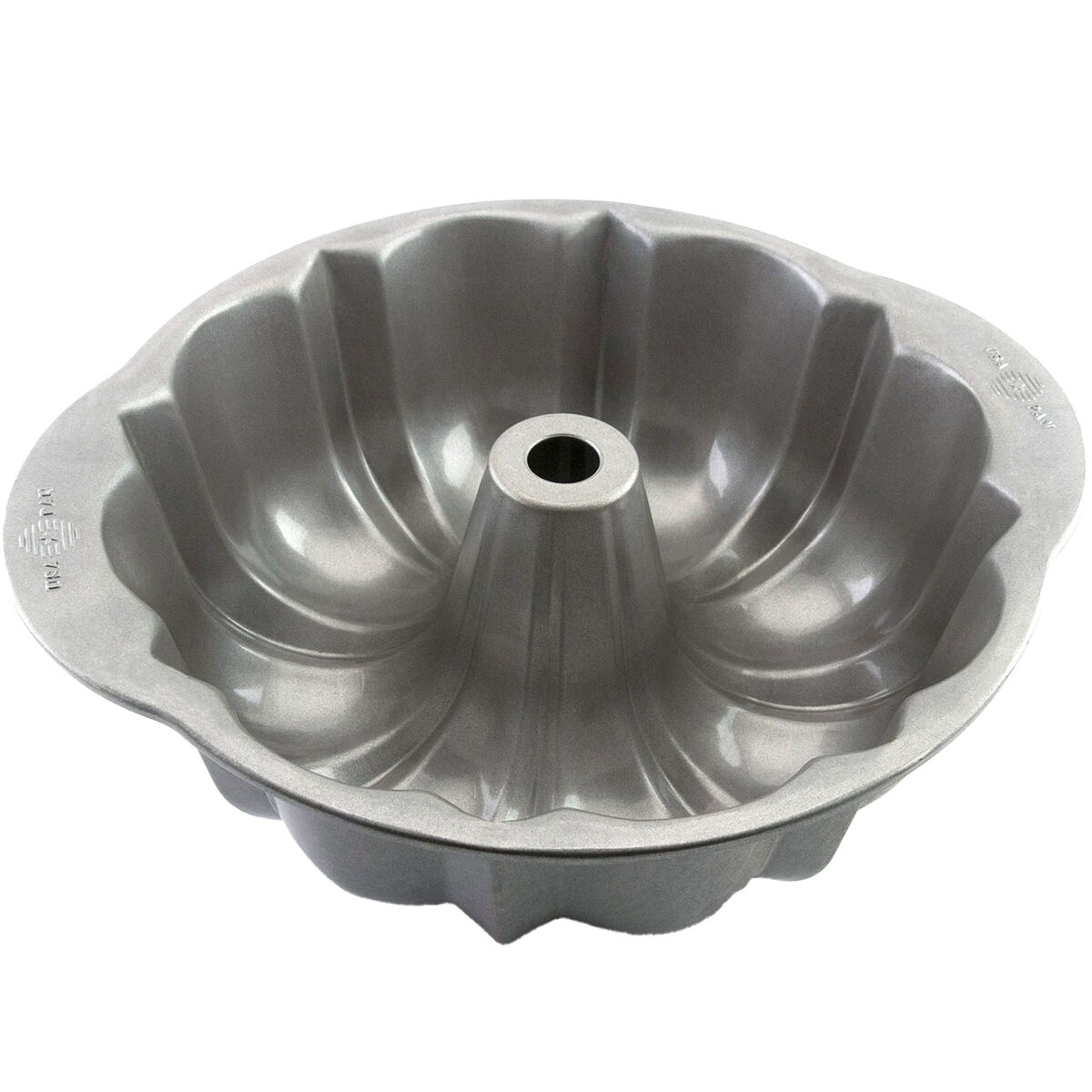 Sockerkaksform med rör 25 cm, aluminiserat stål