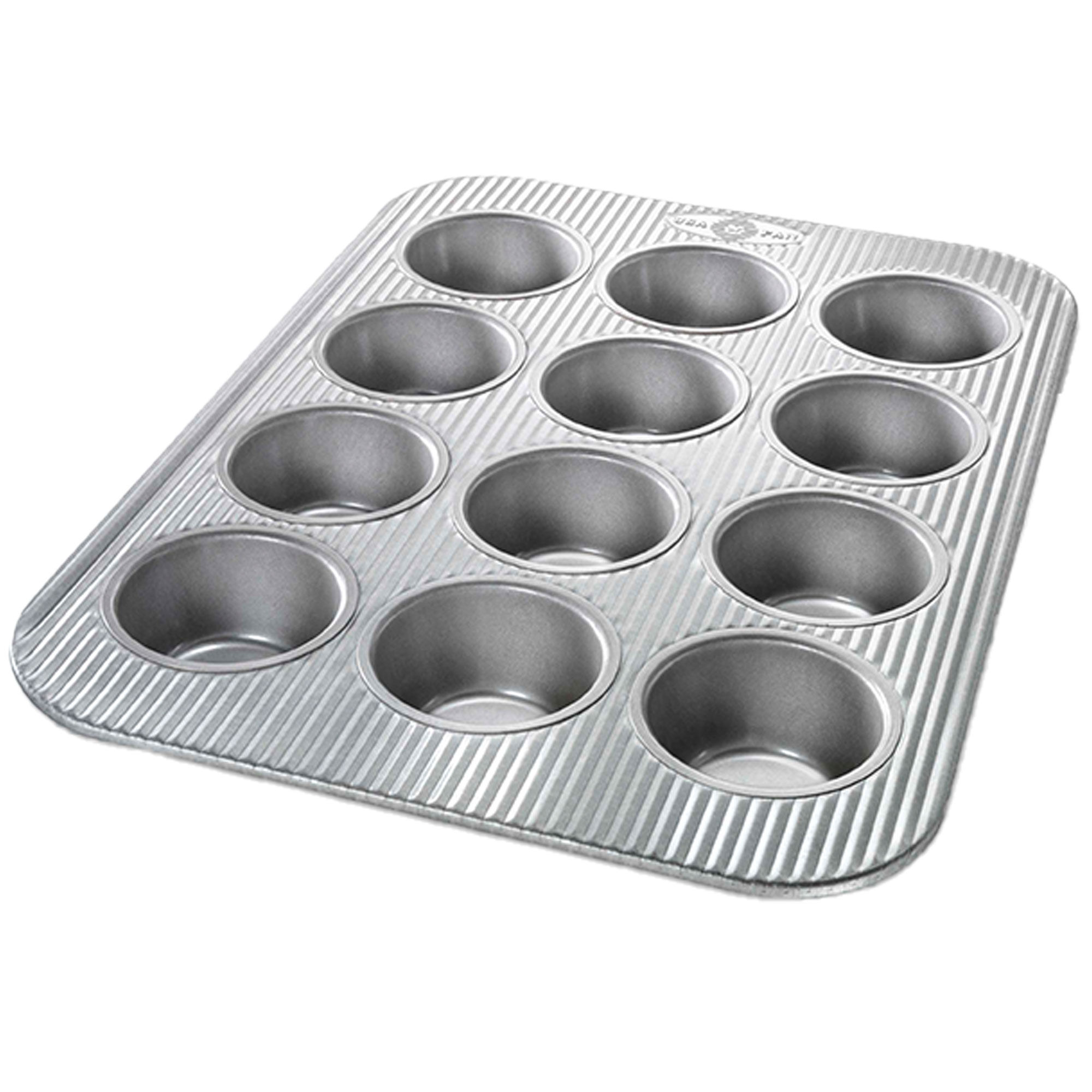 USA PAN Muffinsform 12 stk., aluminisert stål